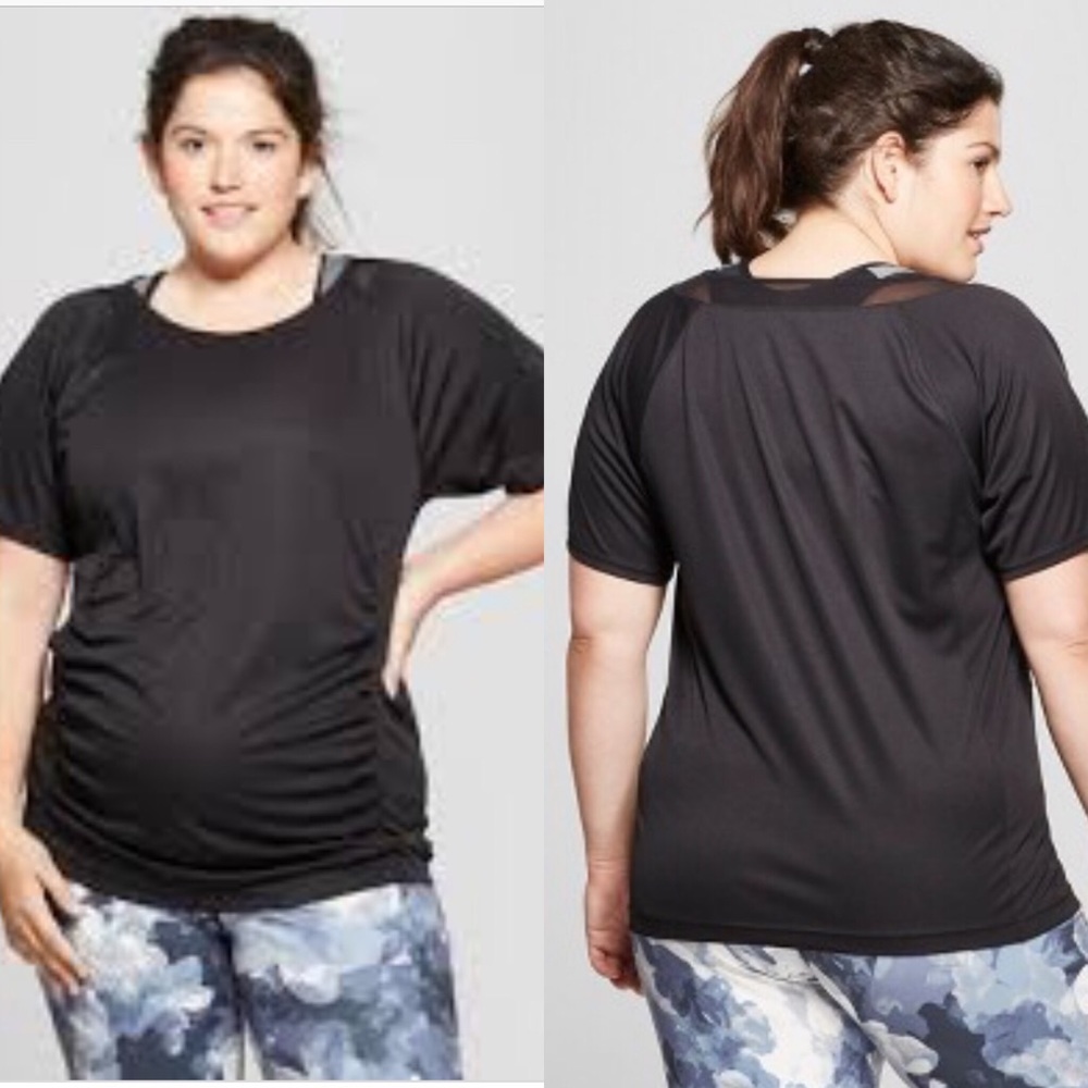 Active Short Sleeve Mesh Tee